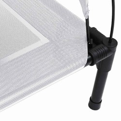 Lit pour Chien Gris Argenté 90 x 81 x 80,5 cm Acier 521239521239