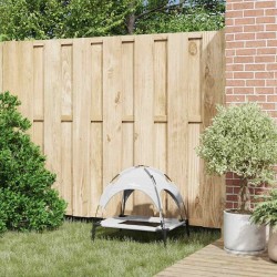 Lit pour Chien Gris Argenté 62 x 48 x 61 cm Acier 521241521241