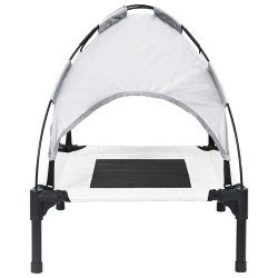 Lit pour Chien Gris Argenté 62 x 48 x 61 cm Acier 521241521241