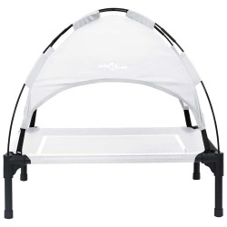 Lit pour Chien Gris Argenté 63 x 49,5 x 60 cm Acier 521289521289