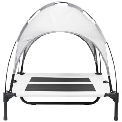 Lit pour Chien Gris Argenté 92 x 77 x 82,5 cm Acier 521301521301