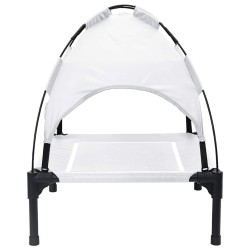 Lit pour Chien Gris Argenté 71 x 64 x 71 cm Acier 521303521303