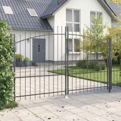 Porte Double Woerden Gris 299,5 x 224,5 cm Acier 521312521312