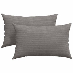 Coussins de canapé 2 pcs Gris clair 50 x 30 cm 521339521339