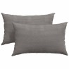 Coussins de canapé 2 pcs Gris clair 50 x 30 cm 521339521339