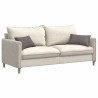 Coussins de canapé 2 pcs Gris clair 50 x 30 cm 521339521339