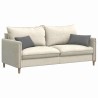 Coussins de canapé 2 pcs Gris foncé 50 x 30 cm tissu 521343521343