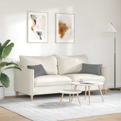 Coussins de canapé 2 pcs Gris foncé 50 x 30 cm tissu 521343521343
