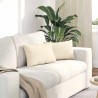 Coussins de canapé 2 pcs Crème 50 x 30 cm 521345521345