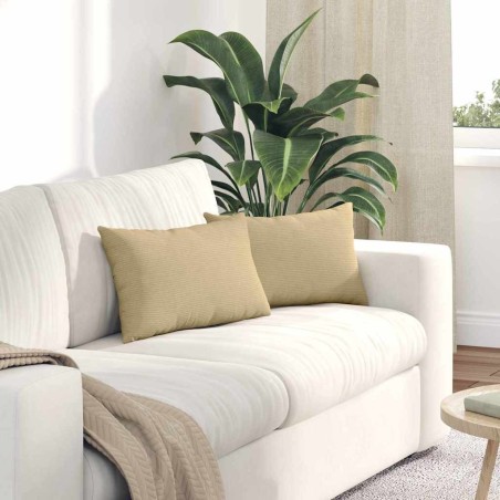 Coussins de canapé 2 pcs Vert gris 50 x 30 cm 521346521346