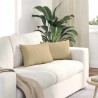 Coussins de canapé 2 pcs Vert gris 50 x 30 cm 521346521346