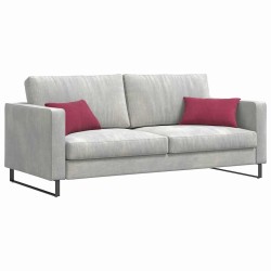 Coussins de canapé 2 pcs Rouge bordeaux 50 x 30 cm 521349521349