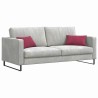 Coussins de canapé 2 pcs Rouge bordeaux 50 x 30 cm 521349521349