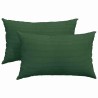 Coussins de canapé 2 pcs Vert foncé 50 x 30 cm 521350521350