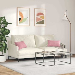 Coussins de canapé 2 pcs Rose 50 x 30 cm 521351521351