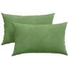 Coussins de canapé 2 pcs Vert clair 50 x 30 cm 521352521352