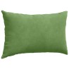 Coussins de canapé 2 pcs Vert clair 50 x 30 cm 521352521352