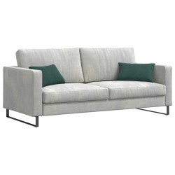 Coussins de canapé 2 pcs Vert foncé 50 x 30 cm 521353521353