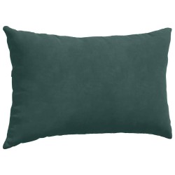 Coussins de canapé 2 pcs Vert foncé 50 x 30 cm 521353521353