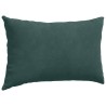 Coussins de canapé 2 pcs Vert foncé 50 x 30 cm 521353521353