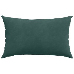 Coussins de canapé 2 pcs Vert foncé 50 x 30 cm 521353521353