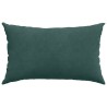 Coussins de canapé 2 pcs Vert foncé 50 x 30 cm 521353521353