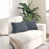 Coussins de canapé 2 pcs Gris foncé 50 x 30 cm 521354521354