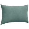 Coussins de canapé 2 pcs Vert Mer 50 x 30 cm 521355521355