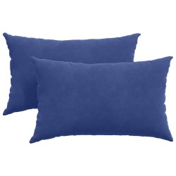 Coussins de canapé 2 pcs Bleu police 50 x 30 cm 521356521356
