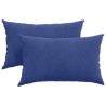 Coussins de canapé 2 pcs Bleu police 50 x 30 cm 521356521356