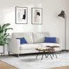 Coussins de canapé 2 pcs Bleu police 50 x 30 cm 521356521356