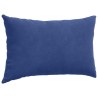 Coussins de canapé 2 pcs Bleu police 50 x 30 cm 521356521356