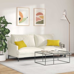 Coussins de canapé 2 pcs Jaune 50 x 30 cm 521381521381