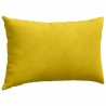 Coussins de canapé 2 pcs Jaune 50 x 30 cm 521381521381