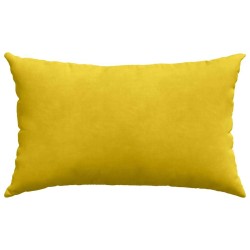 Coussins de canapé 2 pcs Jaune 50 x 30 cm 521381521381