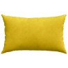 Coussins de canapé 2 pcs Jaune 50 x 30 cm 521381521381