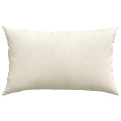 Coussins de canapé 2 pcs Crème 50 x 30 cm 521383521383