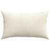 Coussins de canapé 2 pcs Crème 50 x 30 cm 521383521383