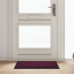 Tapis de porte Bordeaux 60 x 40 x 1.2 cm Tissu en teddy 521384521384