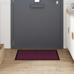 Tapis de porte Bordeaux 60 x 40 x 1.2 cm Tissu en teddy 521384521384