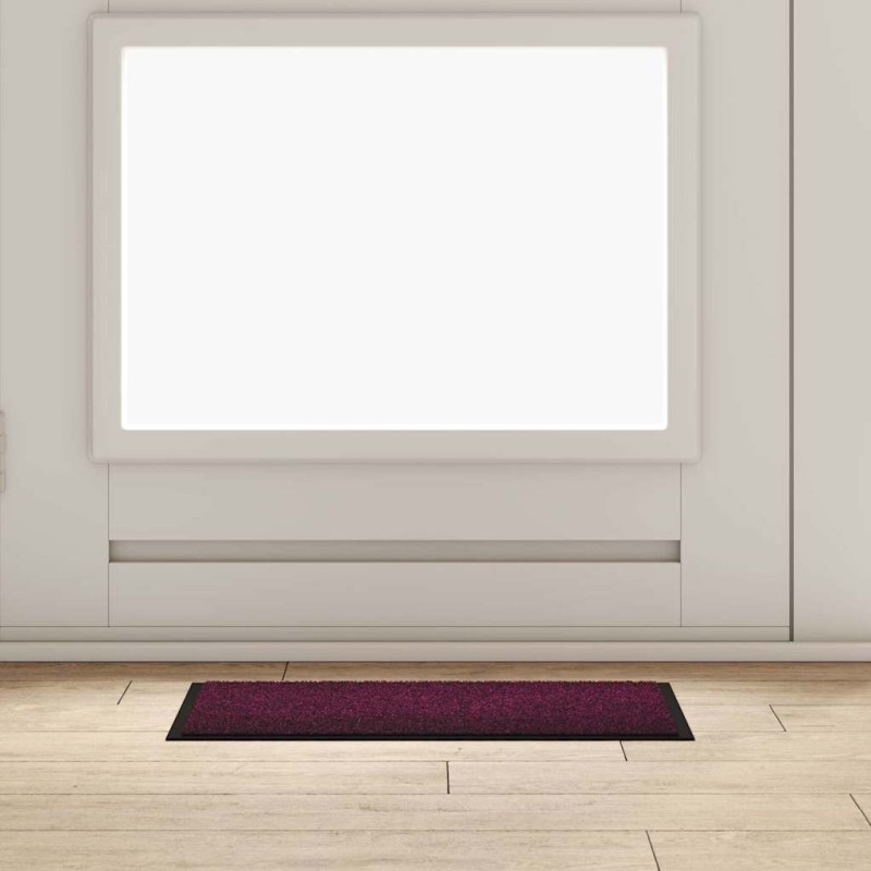 Tapis de porte Bordeaux 60 x 40 x 1.2 cm Tissu en teddy 521385521385