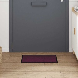 Tapis de porte Bordeaux 60 x 40 x 1.2 cm Tissu en teddy 521385521385