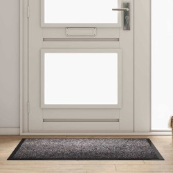 Tapis de porte Gris clair 60 x 40 x 1.2 cm Tissu en teddy 521386521386