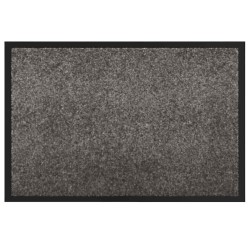 Tapis de porte Gris clair 60 x 40 x 1.2 cm Tissu en teddy 521386521386