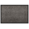 Tapis de porte Gris clair 60 x 40 x 1.2 cm Tissu en teddy 521386521386