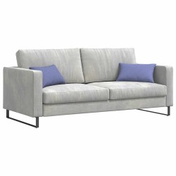 Coussins de canapé 2 pcs Bleu denim 50 x 30 cm tissu 521387521387