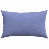 Coussins de canapé 2 pcs Bleu denim 50 x 30 cm tissu 521387521387