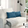 Coussins de canapé 2 pcs Bleu 50 x 30 cm 521388521388