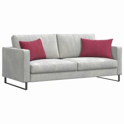 Coussins de canapé 2 pcs Bordeaux 60 x 40 cm 521389521389