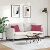 Coussins de canapé 2 pcs Bordeaux 60 x 40 cm 521389521389